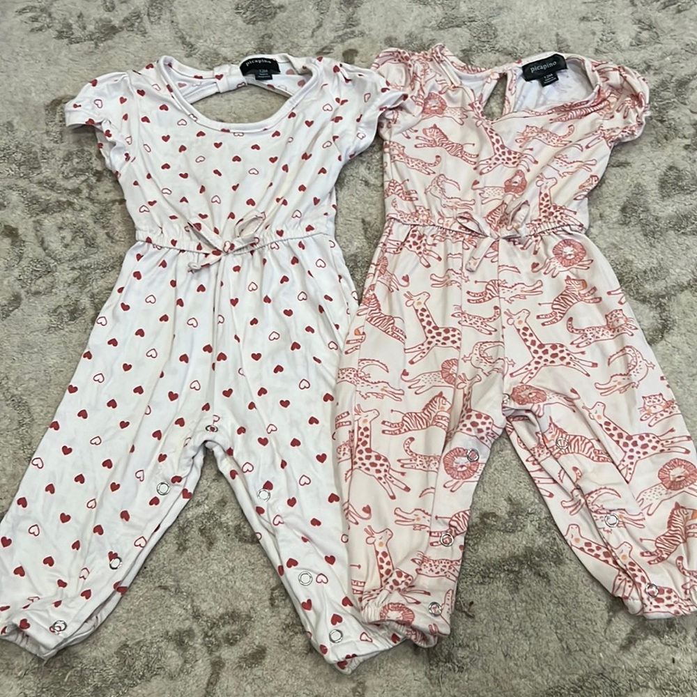 Picapino 12 months girls one piece
